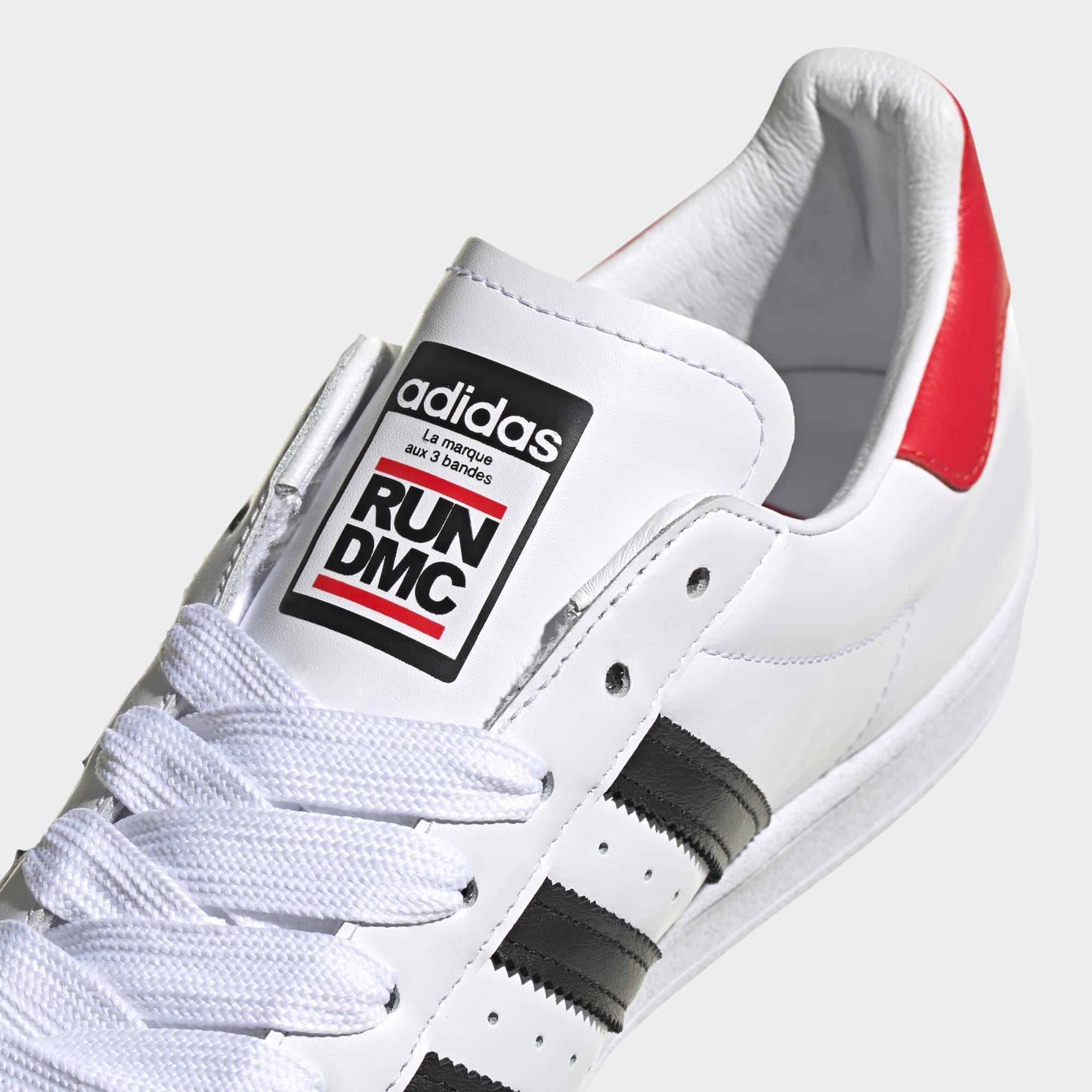 Run DMC x adidas Superstar White